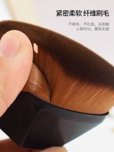 No. 55 Magic Powder Foundation Brush Seamless Makeup Brush Soft Hair Smear-Proof Makeup Face Powder Handy Gadget Brush Whitening Comfortable