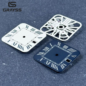Square Dial mod skeletonized mechanical dial Roman dial Santos dial NH35 NH70 movement watch accessories repair tools