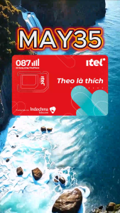 SIM ITEL 4G VINAPHONE MIỄN PHÍ 1 THÁNG TẶNG 1 TỶ GB VÀO MẠNG + MIỄN PHÍ NGHE GỌI GÓI MAY35 MAY69S MAY79 MAY89S | FREESHIP - CHƯA KÍCH HOẠT