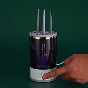 ปรับเปลี่ยนรูปแบบ USB สำหรับเครื่องสำอาง ชาร์จ แบบอัตโนมัติ ให้เครื่องสำอางตากแปรงแต่งหน้า ตากได้