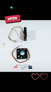 Quạt 5Cm / Dày 1.2Cm - Điện áp DC 12V (Loại 3 dây đầu 3 Pin) NEW