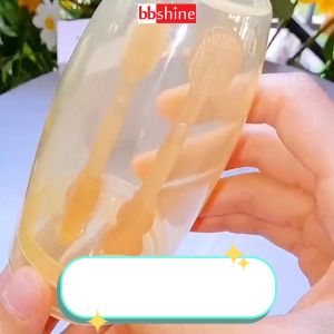 Bàn chải đánh răng cho bé silicon cao cấp BBShine Set rơ lưỡi cho bé 0-18 tháng mềm mại – SS022