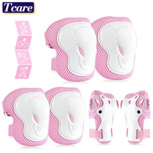 6 In 1 Sports Kids/Youth Protective Gear Set Kids Knee Pads Elbow Pads & Wrist Guard for Scooter Skateboard Bicycle Inline Skating
