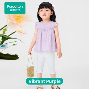 Purcotton | Cotton Child Muslin Sleeveless Set