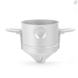 [CG] Foldable Coffee Filter Stainless Steel Reusable Coffee Dripper Coffee Funnel with Mesh Basket by Capital Grains