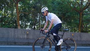 Santic Cycling Jerseys: Men's Road Bike Shirts & Short Sleeve Breathable Reflective Powerband Pockets