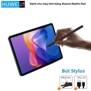Bút Cảm Ứng Dành Cho Redmi Pad 2/11 SE 10.6 Pro 12.1 Xiaomi Mi Pad 5/6 Pro 11/12.4 Bút Cảm Ứng Kim Loại Đa Năng Có Độ Nhạy Nghiêng Sạc Nhanh