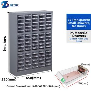 Drawer Style Heavy Duty Metal Parts Cabinet