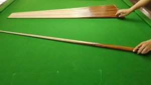 ไม้คิวท่อนเดียว รุ่น V8 งาน Handmade ปลายแกร่งคัดเกรด หัวคิว 9.5 ด้ามไม่เกิน 30 มม.