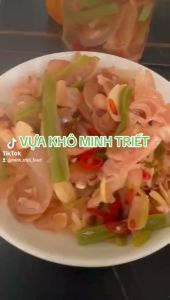 Gân Bò Muối Rau Tiên Vua Loại 1 Chua Ngọt Ngon Vị Vừa Ăn- VỰA KHÔ MINH TRIẾT