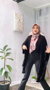 Turtleneck Rajut Kerah Kriwil Lengan Panjang / Inner Atasan Wanita Kriwil