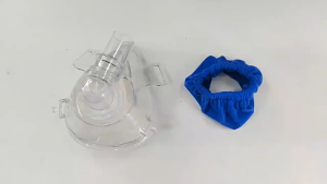 2Pcs CPAP Mask Liners Reusable Fabric Covers Reduce Air Leaks Skin Irritation