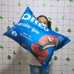 GỐI ĐA NĂNG HÌNH BÁNH SOCOLA SIZE LỚN VẢI NHUNG MỊN GỐI NẰM NGỦ DỄ THƯƠNG CHO BÉ