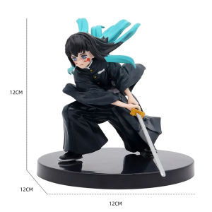 Bandai | Demon Slayer Anime Battle Mode Figure Stove Door Charcoal Master Apricot Shoulang My Wife Shanyi Handheld PVC Model Toy Ornament