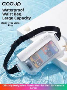 O:OOUP | Waterproof Waist Pouch Transparent Large Capacity
