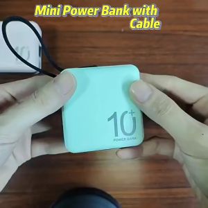 5000mAh Power Bank Mini Super Fast Chargr Portable External Battery Pack Powerbank Spare Batteries