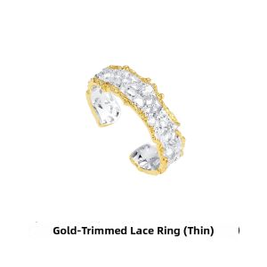 Lace Open Edge Gold-Plated Jewelry