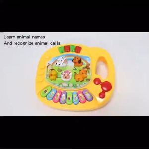 YUNLEO Kids Music Piano Toys Music Educational Toys for Kids Musical Instrument Toy Farm Animals Hand Drums