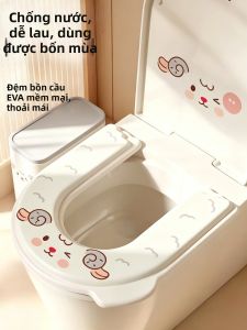 MANJIELI | Waterproof Wash-free All Season Toilet Seat Cover