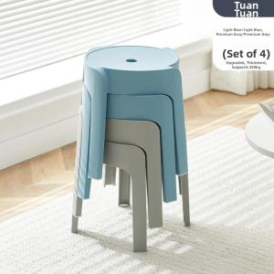 Anti-slip Thick Sturdy Plastic Stool