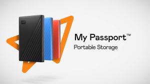 Western Digital WD My Passport 1TB Portable External Hard Drive with FREE Pouch SKY