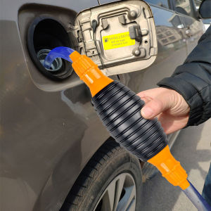 Hand Fuel Pump Car Fuel Tank Sucker Oil Transfer Manual oil pump Petrol Liquid Self-priming Pump Emergency Syphon Fuel Saver