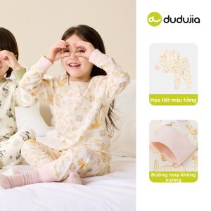 DUDUJIA | Bộ Quần Áo Lót Bông Ấm Cho Trẻ Em