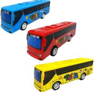 Mainan Anak Toya The Little Bus WJS 159 Pull Back - Mainan Anak Bus
