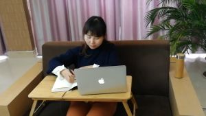 LACCOHUG Bamboo Foldable Table 56/64/88CM Wood Meja Laptop Computer Desk On The Bed Portable 折叠桌/床上书桌