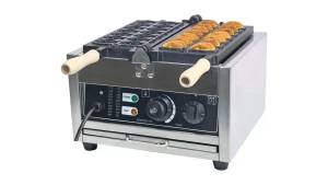 เครื่องทำวาฟเฟิลไทยยากิ รูปปลาตัวเล็ก ไฟฟ้า14ตัว ZB-1104L