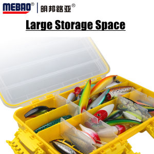 Hộp đựng mồi câu cá biển cỡ lớn Hộp phụ kiện câu cá đa chức năng không gian rộng Hộp đựng dụng cụ câu cá Hộp đựng mồi nhử Hộp đựng phụ kiện câu cá nhiều ngăn S、M、L Ba mẫu Chất liệu siêu kín không thấm nước
