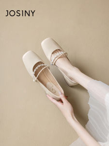 Josiny | Mary Jane Shoes For Women Coarse Heel Spring Autumn
