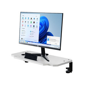 Keyboard Display Stand Heightened Bracket Two-Way Display Layer Rack No Installation Storage Rack Retractable with Built-In Slide Track