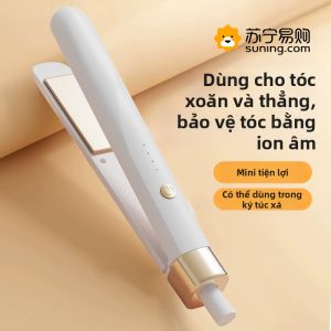 Bàn Phím Ủi Tóc Hai Trong Một Bàn Phím Ủi Tóc Thẳng Và Xoăn Bàn Phím Ủi Tóc Chuyên Nghiệp Không Gây Hư Hại ION Âm Tính