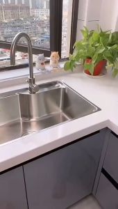 TEMPAT SABUN CAIR TANAM WASTAFEL DAPUR BOTOL POMPA SELANG KERAN DAPUR