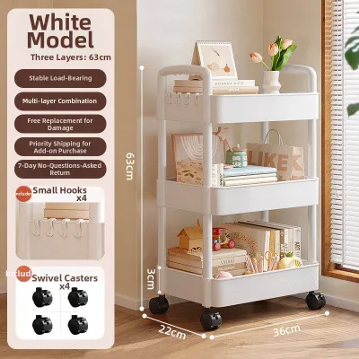 Portable Multi-layer Storage Shelf