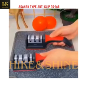 Pengasah Asahan Alat Pemotong Pisau RS-168 Dengan 3 Tahap Penajam Anti Selip
