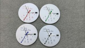 High-Quality 28.5mm Blue Dial Watch Face for NH35/4R36 Movement - Modified with Who Cares Lts Already Late + Lightning Secon