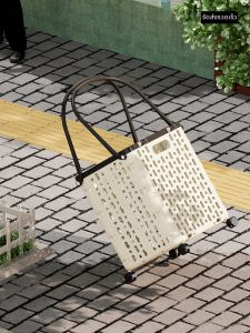 Portable Folding Wheel Shopping Cart