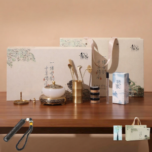 Censer and Incense Tool Kit Gift Set Scented Powder