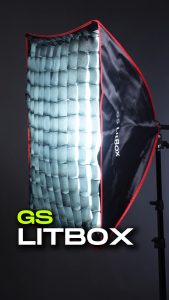 GS Litbox Studio Continous Lighting Softbox LED Kit 150w Adjustable Color 3200K-5500K with Wireless Remote Control Malaysia Plug Single Light Kit with APP Control