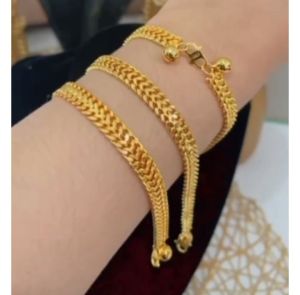 Gelang motif kepang gelang cantik untuk wanita trendy