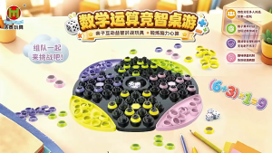 【SG Stock】Math Challenge Board Game Fun Family Math Learning Game for 2‑4 Players