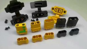 XT90 Male/Female Lithium Battery Connectors 10 AWG Silicone Wire: XT90E-M (Male to XT90 Female) / XT90E-F (Female to XT90 Male)