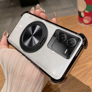 Transparent Silicone Phone Case for Vivos15 S15 pro S15e V2190A Airbag Full Cover Anti-fall Men Women Vos High End Por