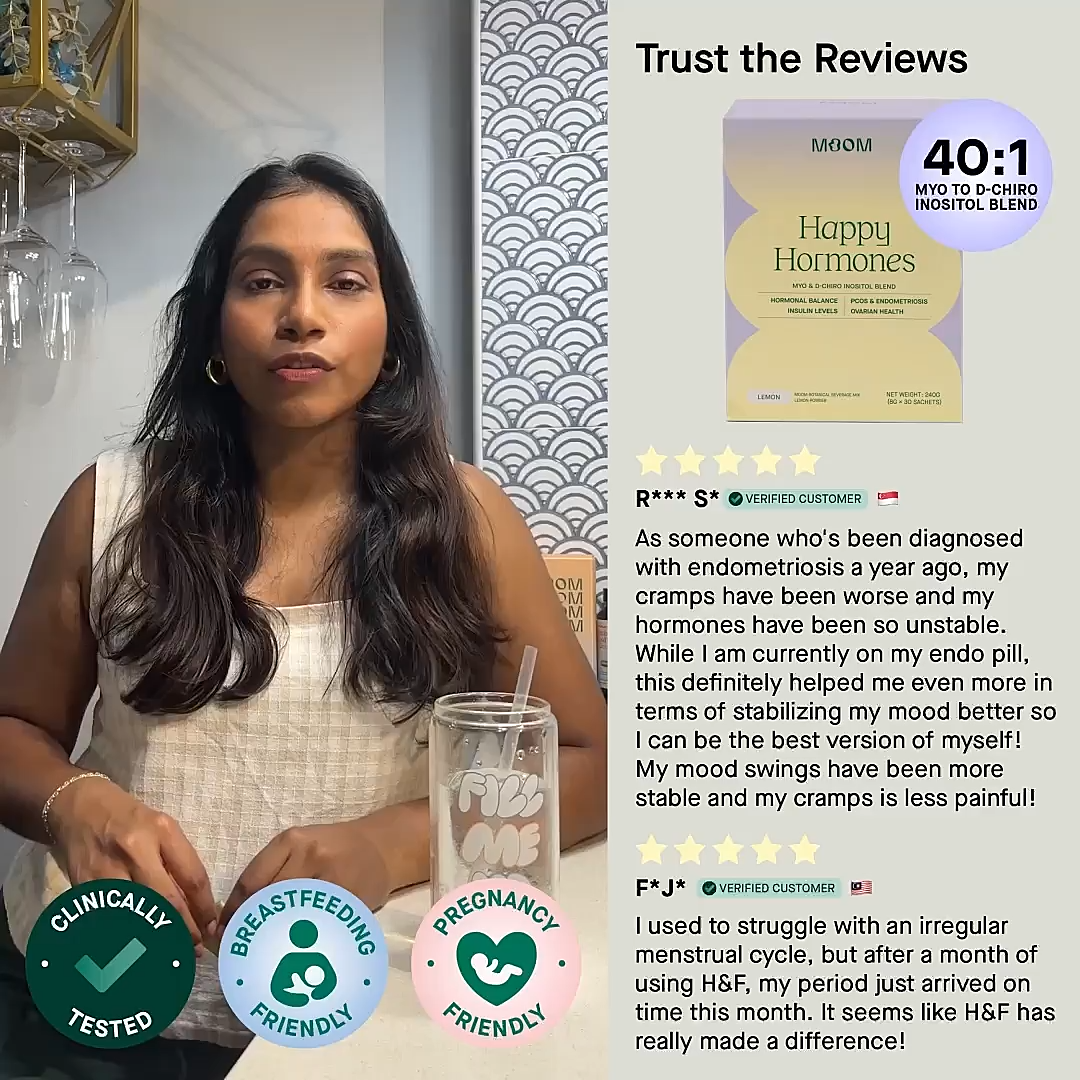 Moom Health Happy Hormones Multivitamin for Women | Hormone Balance | The best companion for women