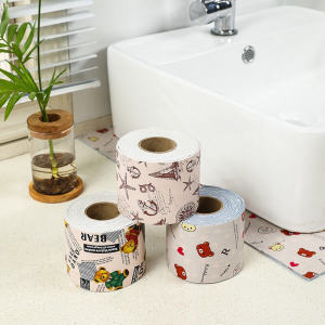 Waterproof Edge Stickers for Kitchen Sink Vegetable Washing Stove Washbasin Removable Washable Adhesive Paper Home Use