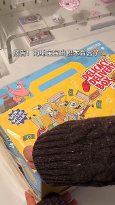 TOPTOY SpongeBob SquarePants Brave Stage Series Brick Assembling Blind Box Toy Figure