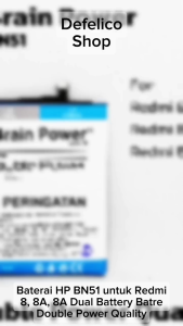 BATERAI BATRE BATRAI HP XIAOMI REDMI 8 BN 51 XIOMI 8A BN51 Double Power