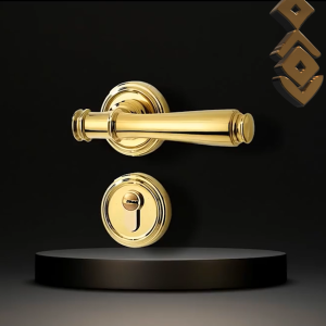 Kunci Pintu Roses Vintage Gold Retro Silent Door Lock Set DRL-512GD